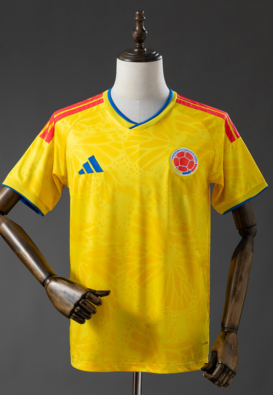 Camiseta Colombia Local 2026 - Edición Oficial "Fiebre Amarilla"