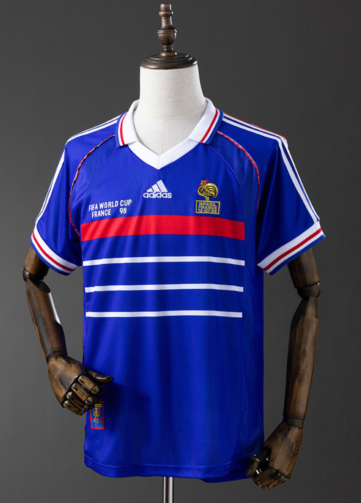 Camiseta Francia 1998 | Edición Histórica "Campeones del Mundo"